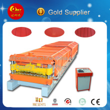 Corrugated Roofing Sheets Tamping Plant Roll Forming Machine